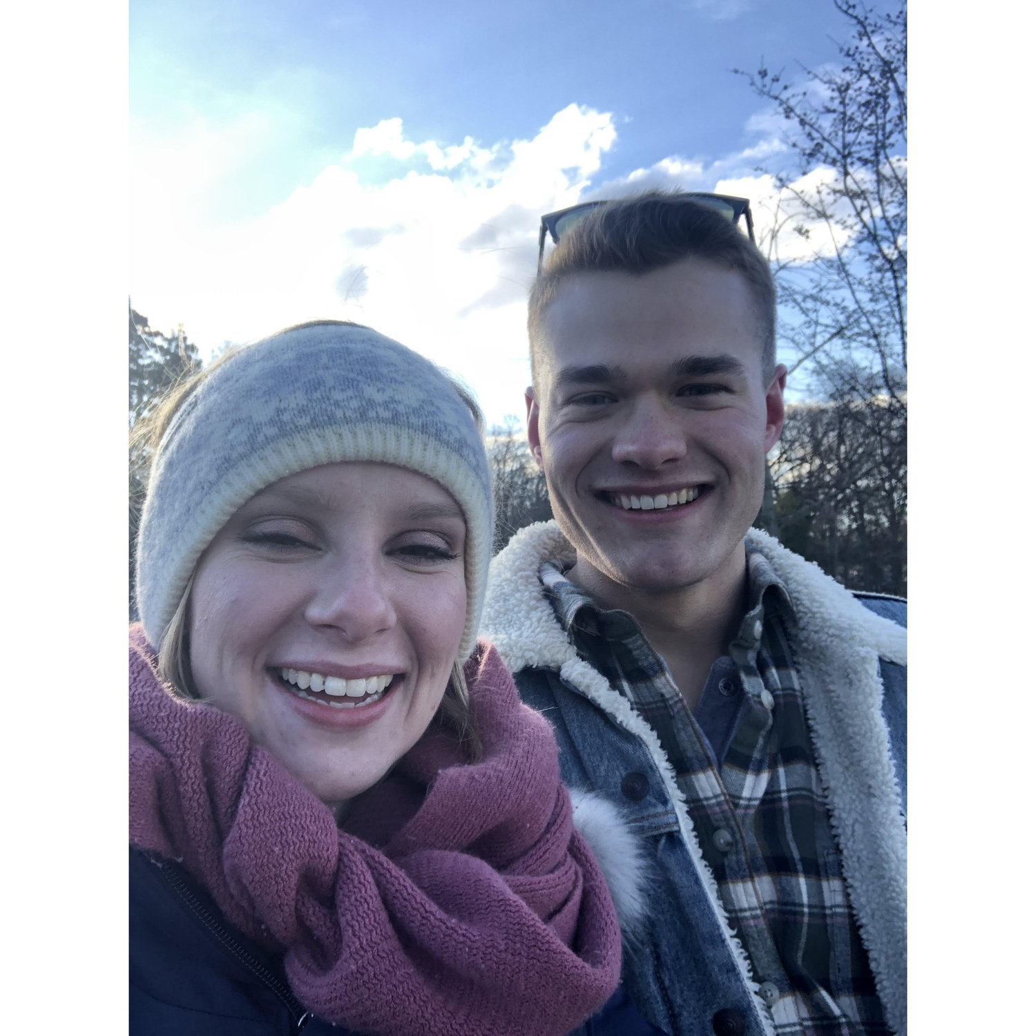 Freezing at Arlington National Cemetary