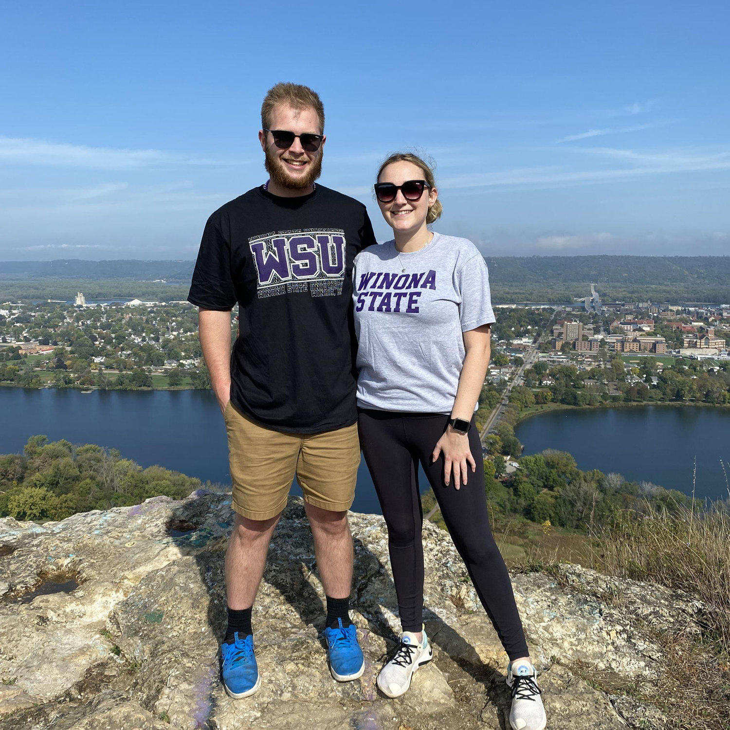 Tyler and Lauren in Winona, MN.