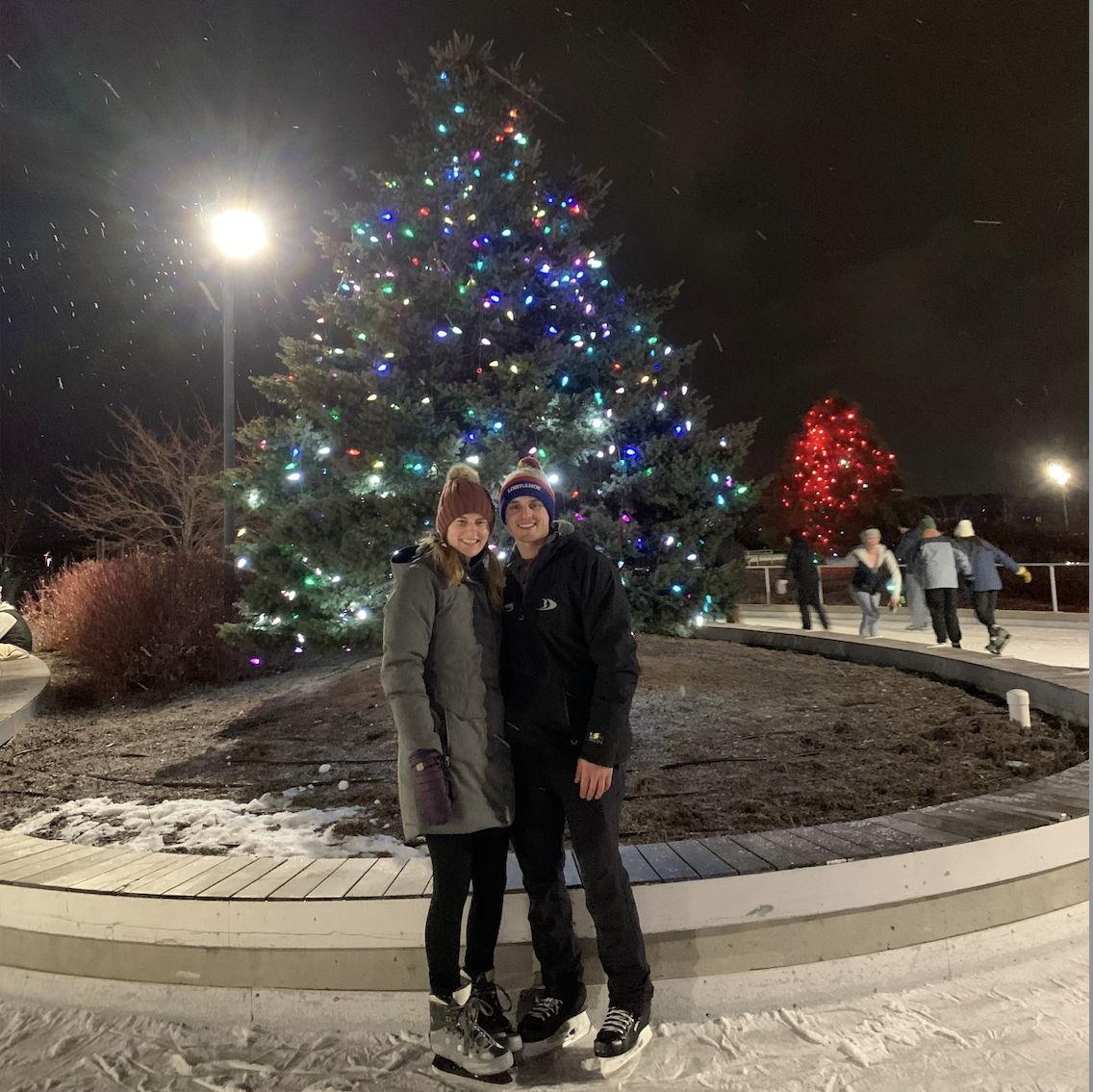 Our first picture together during date #4!