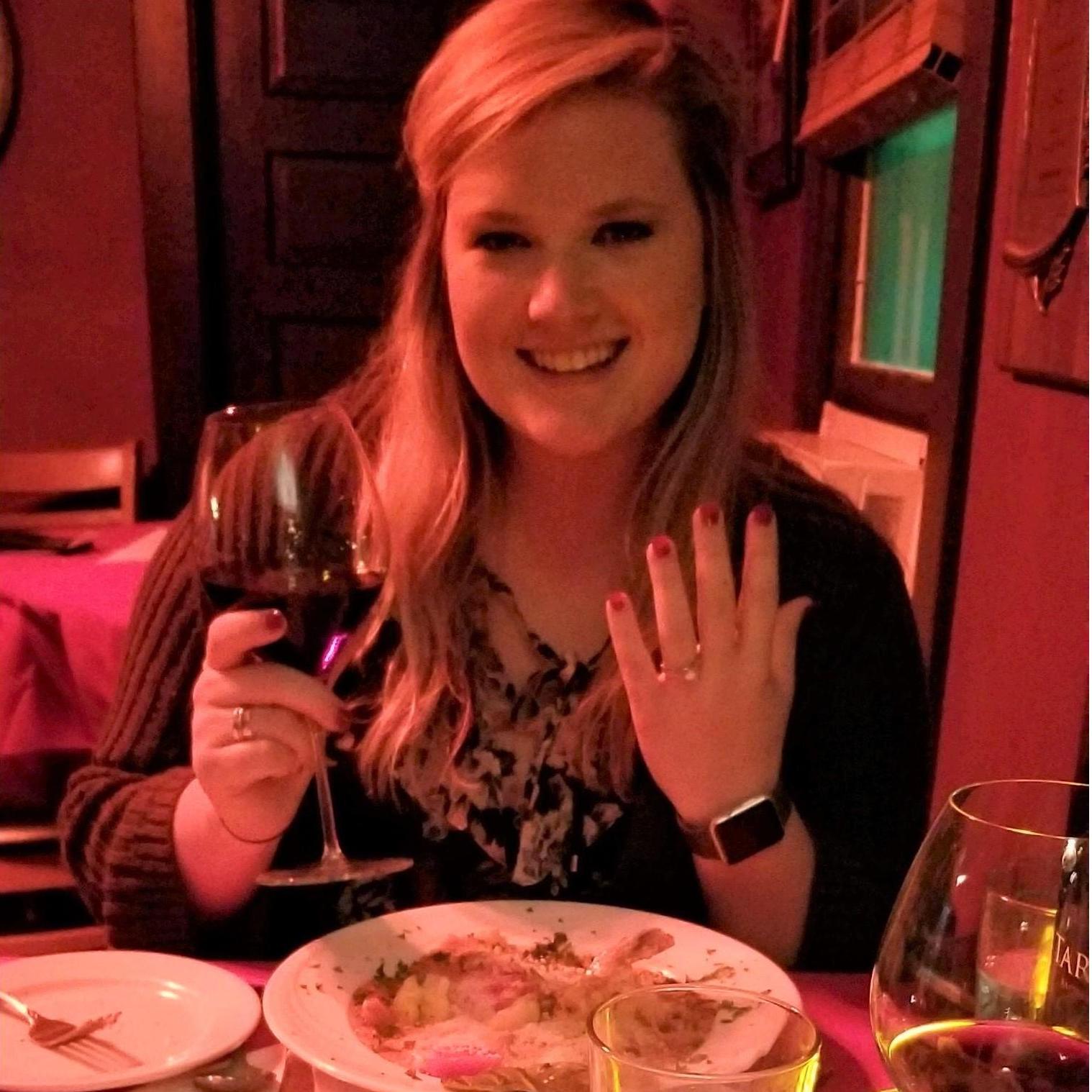 I had no idea waking up that day I was going to experience a real winter wonderland engagement, have an incredible romantic dinner and get to marry the most amazing man.