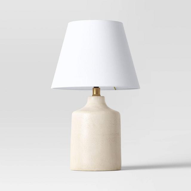 Ceramic Jar Shaped Accent Table Lamp (Includes LED Light Bulb) White - Threshold™