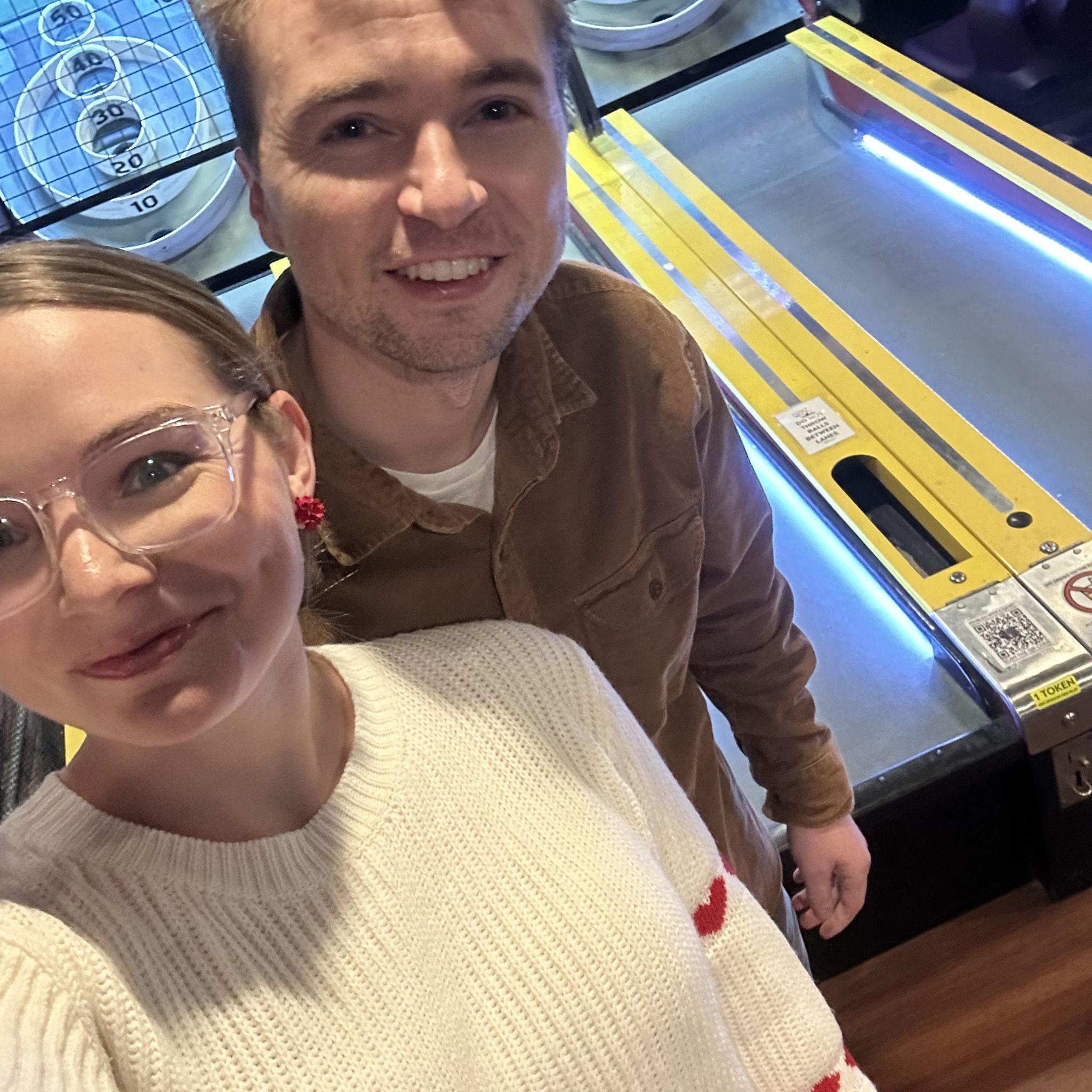 Our first date as roommates