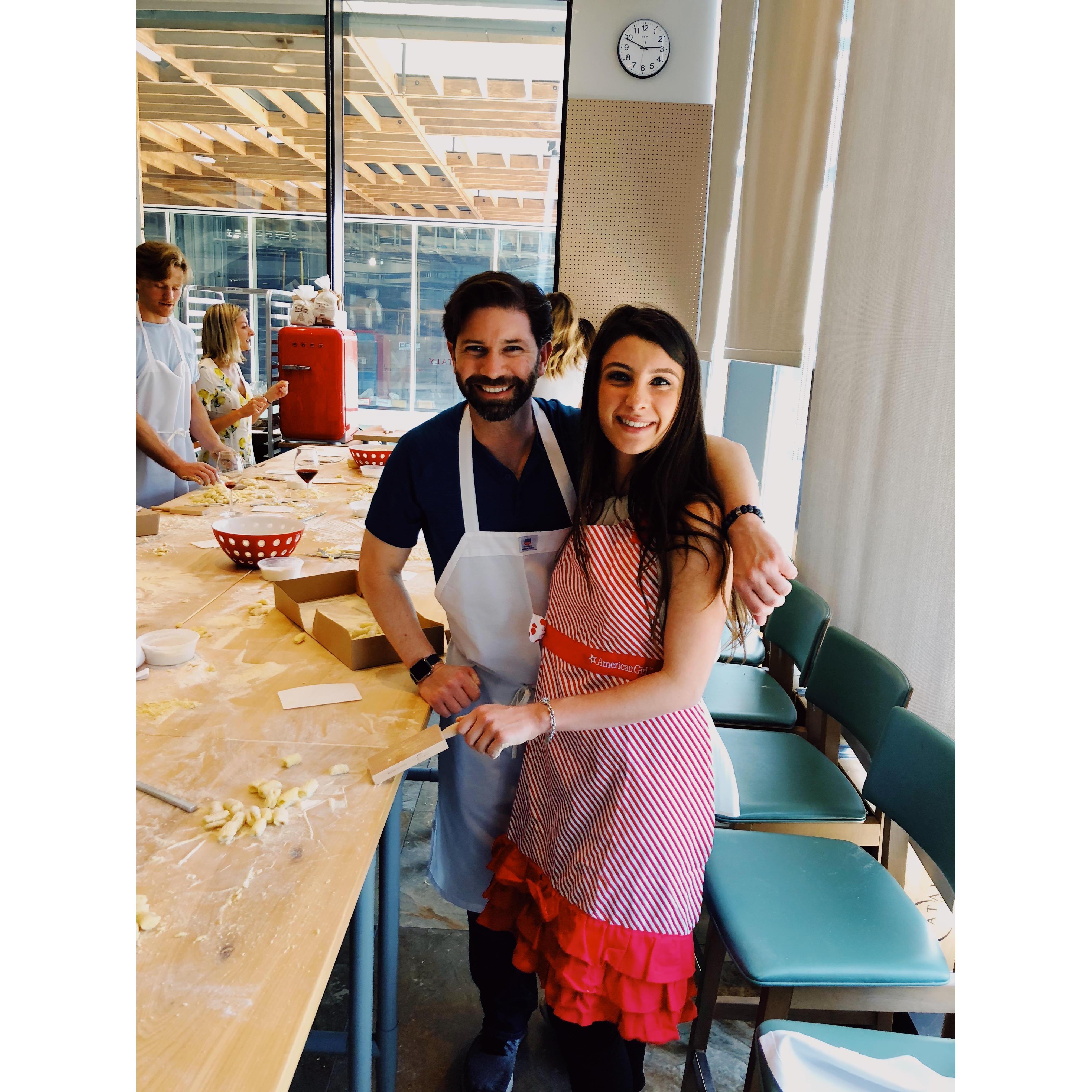 Eataly gnocchi cooking class!