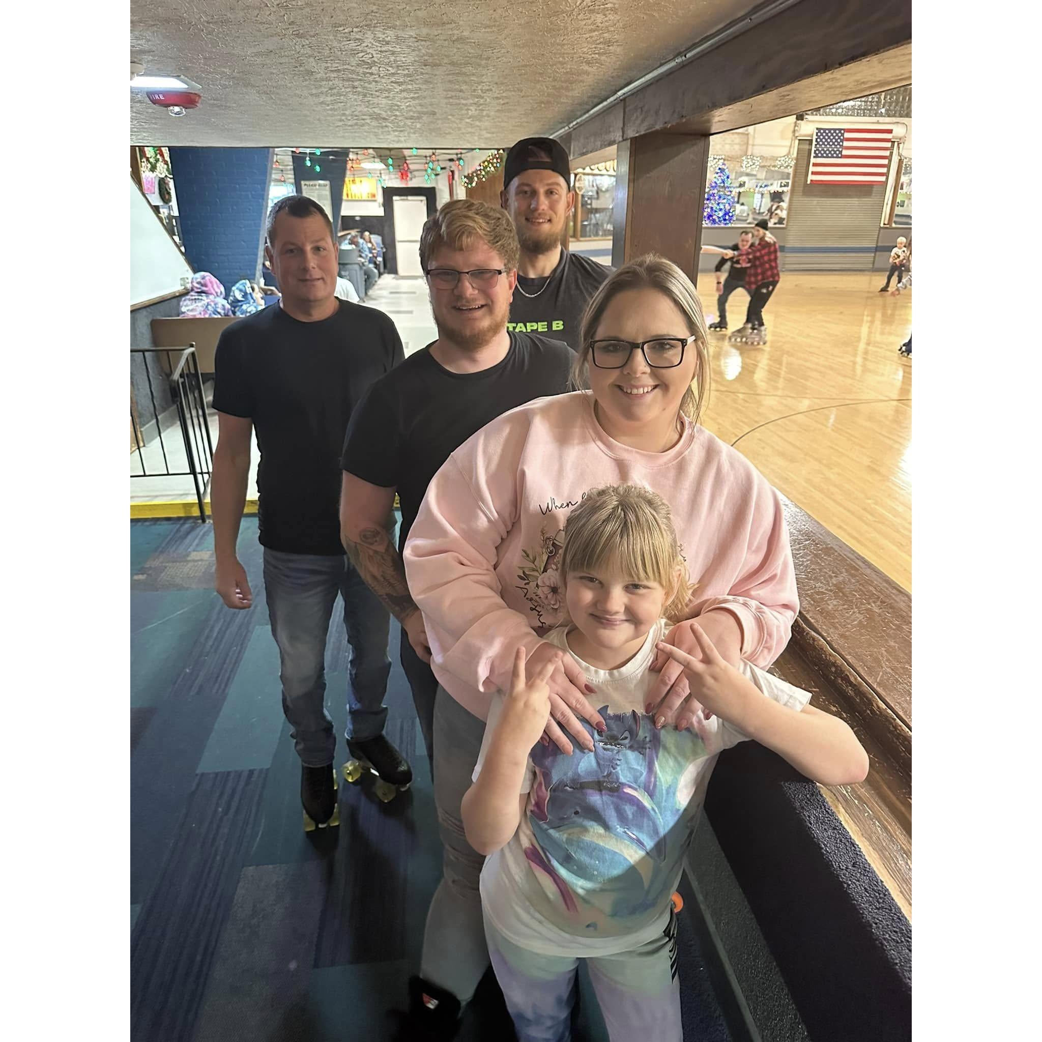 Tyler's Daughter, brother & Dad