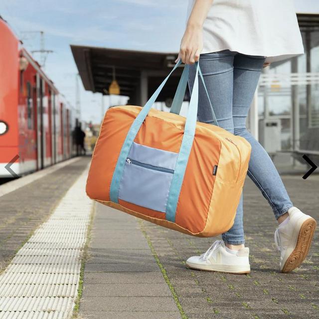 Remember Duffle Travel Bag - Orange