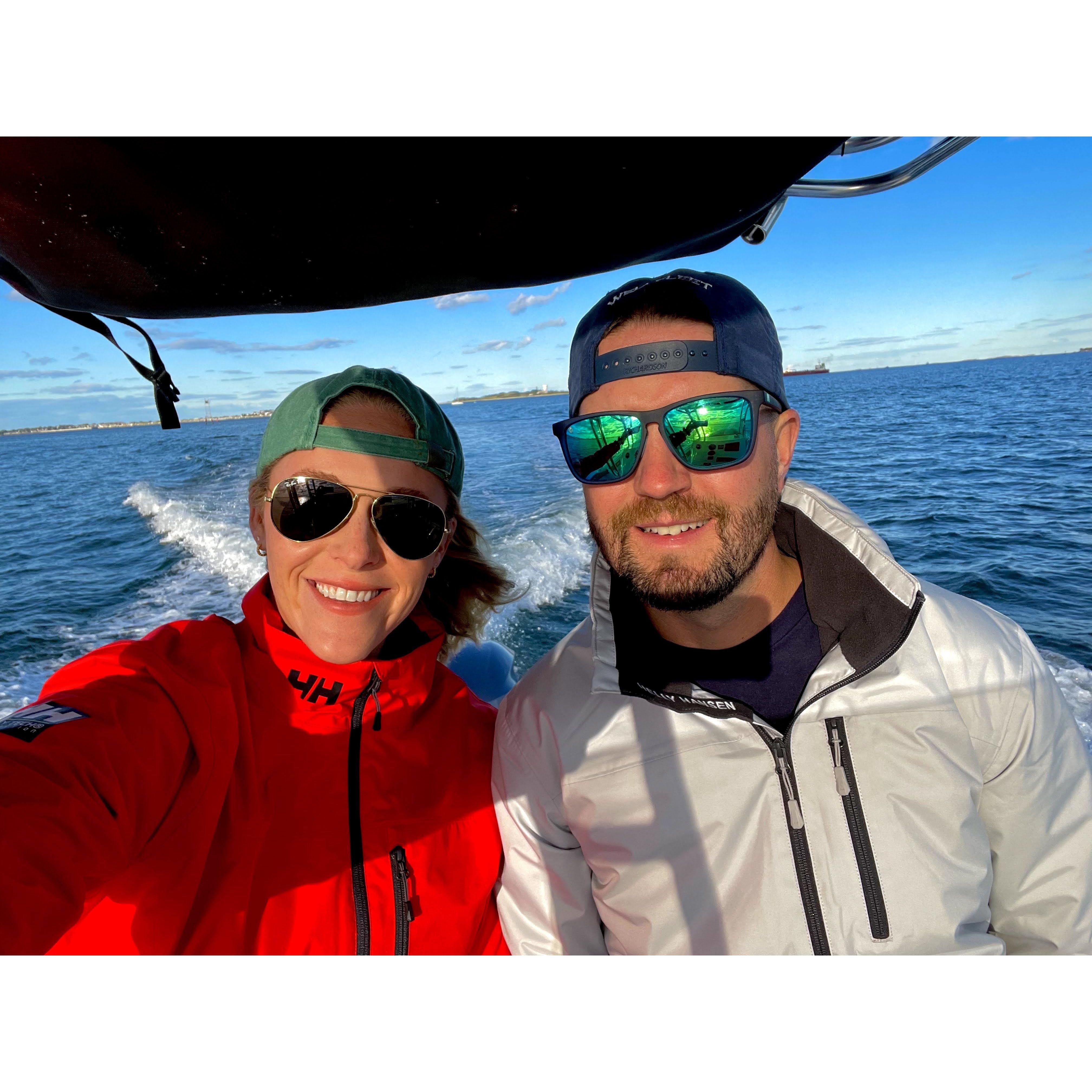 OCT. 2021 - fall Freedom Yachting in Boston Harbor