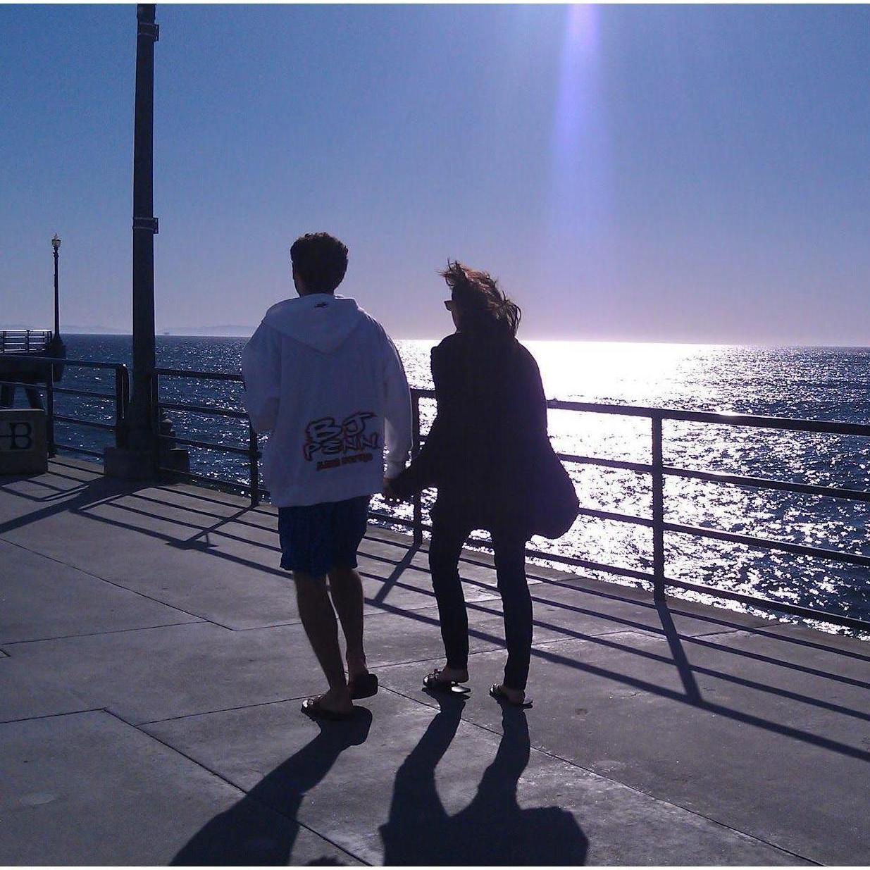 Our first picture together.