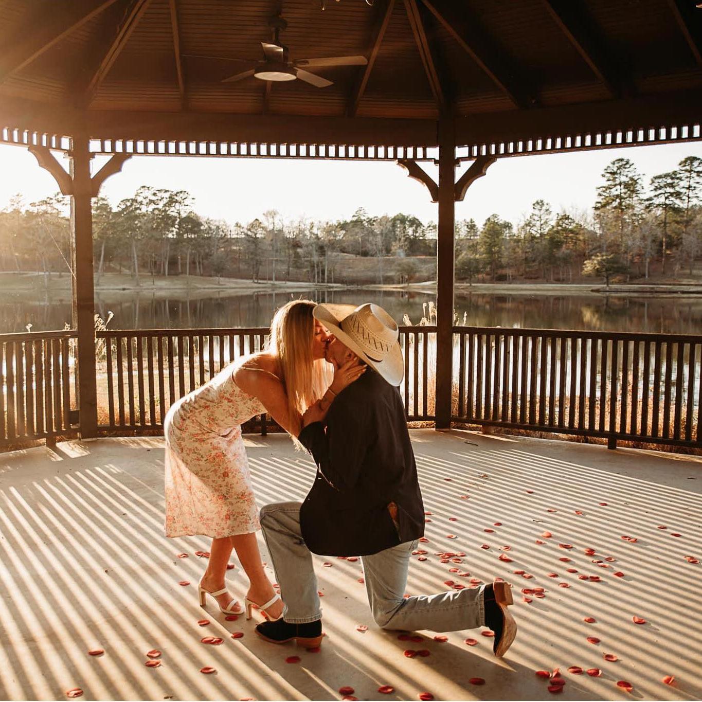 Saying "yes" to the start of our forever.