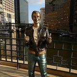 “Bronze Fonz” by Gerald P. Sawyer