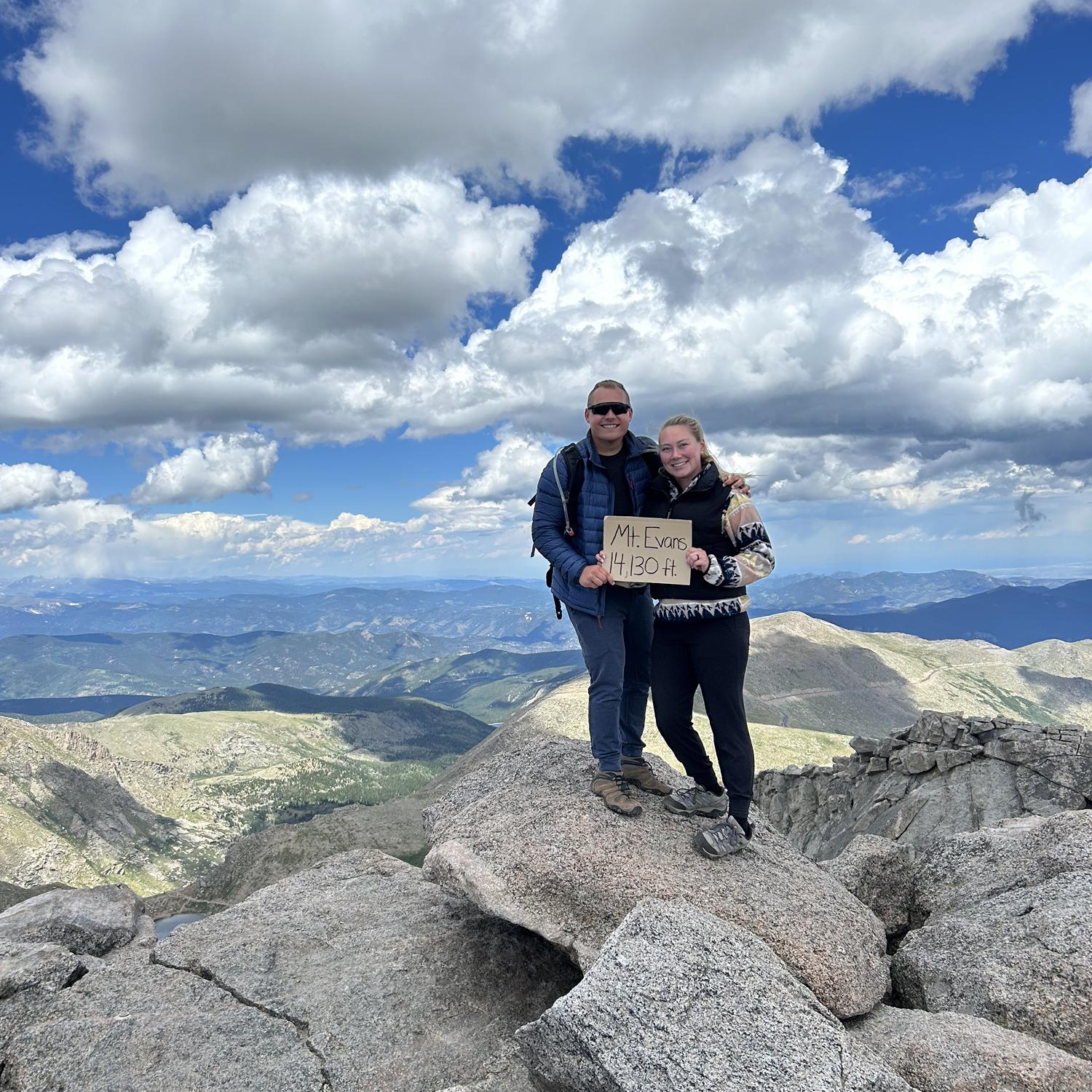 First 14er, Mt. Evans, in the books!