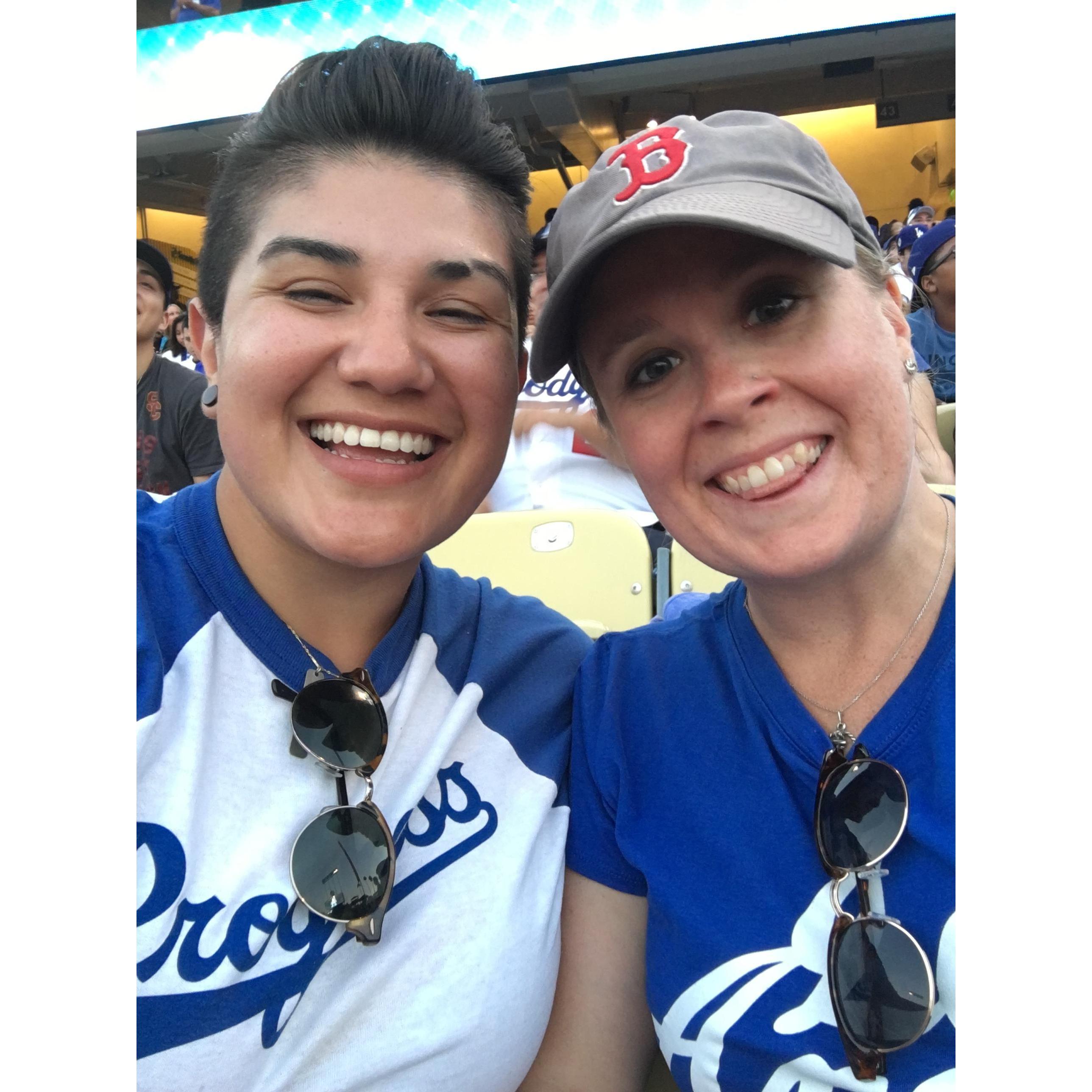 Go Dodgers! ...and Red Sox...