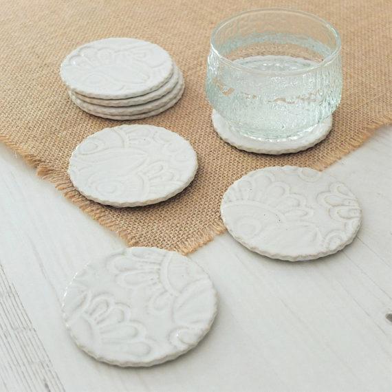 Handmade Ceramic Coasters