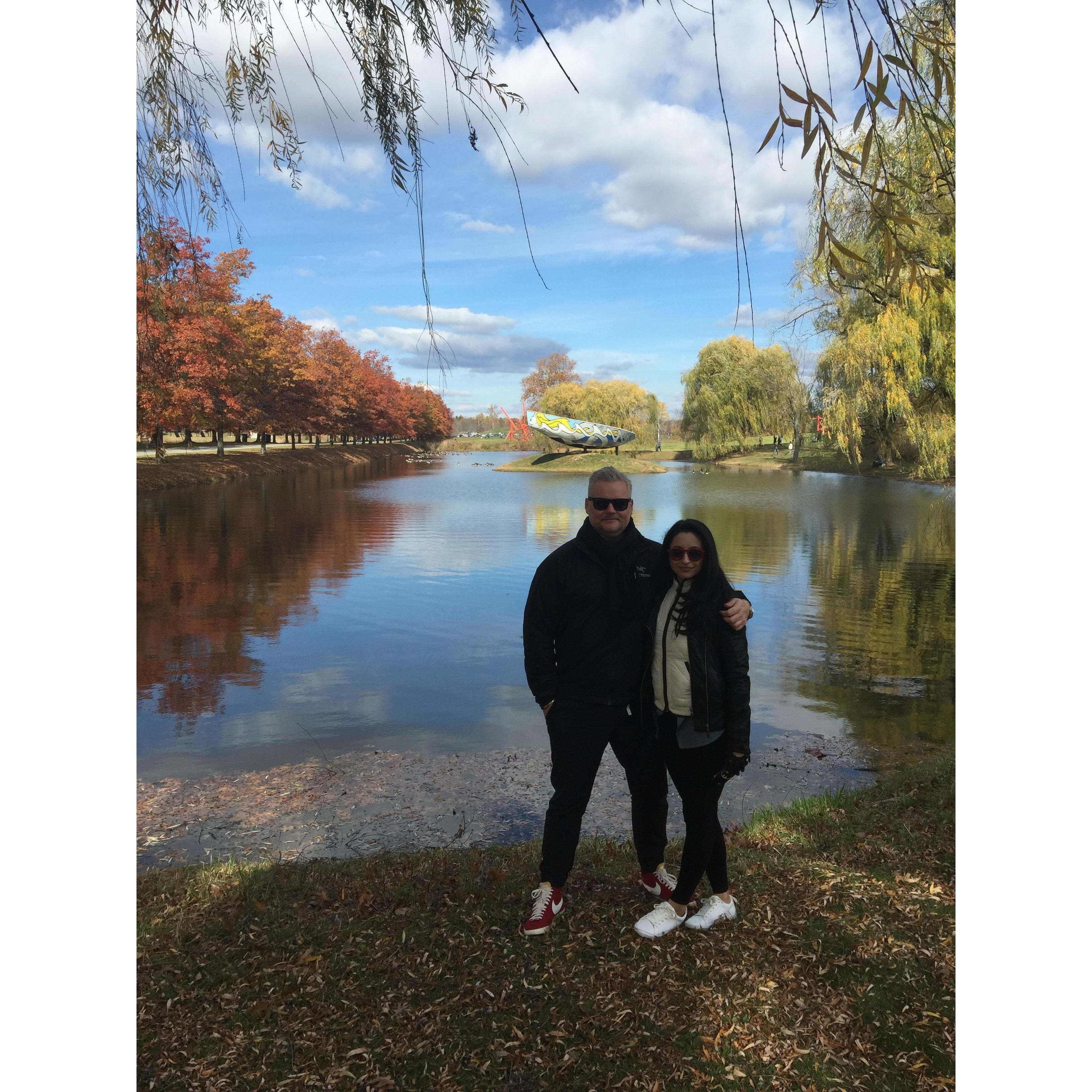 Storm King Center, NY, November 2016.