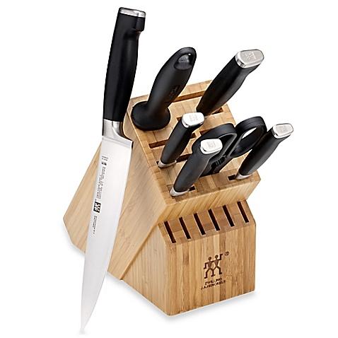 Zwilling® J.A. Henckels Four II Star 8-Piece Knife Block Set