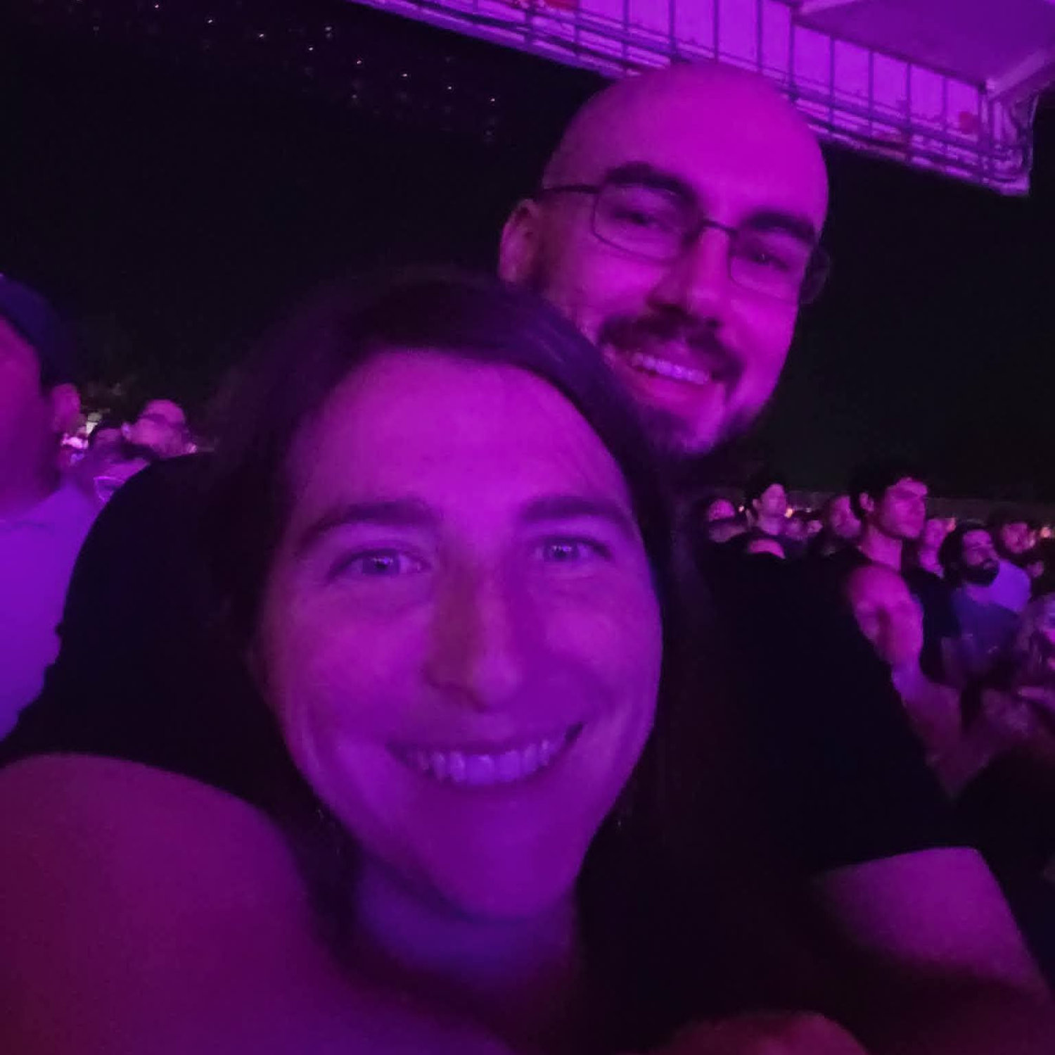 Enjoying and AJR concert (August 2025)