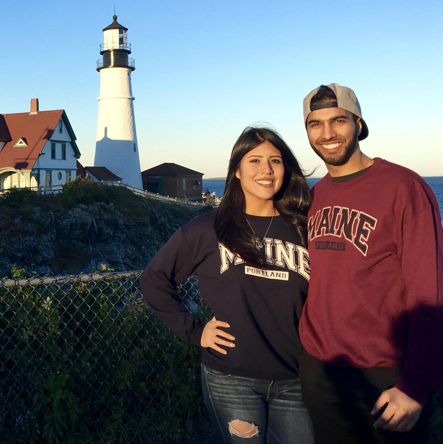 First trip together to📍 Portland, ME, October 2016