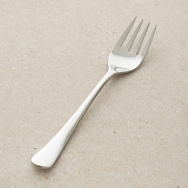 Crate & Barrel Caesna Mirror Serving Fork