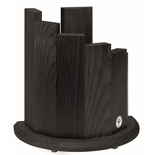 Boker 30400 Wood Magnetic Knife Block, Black