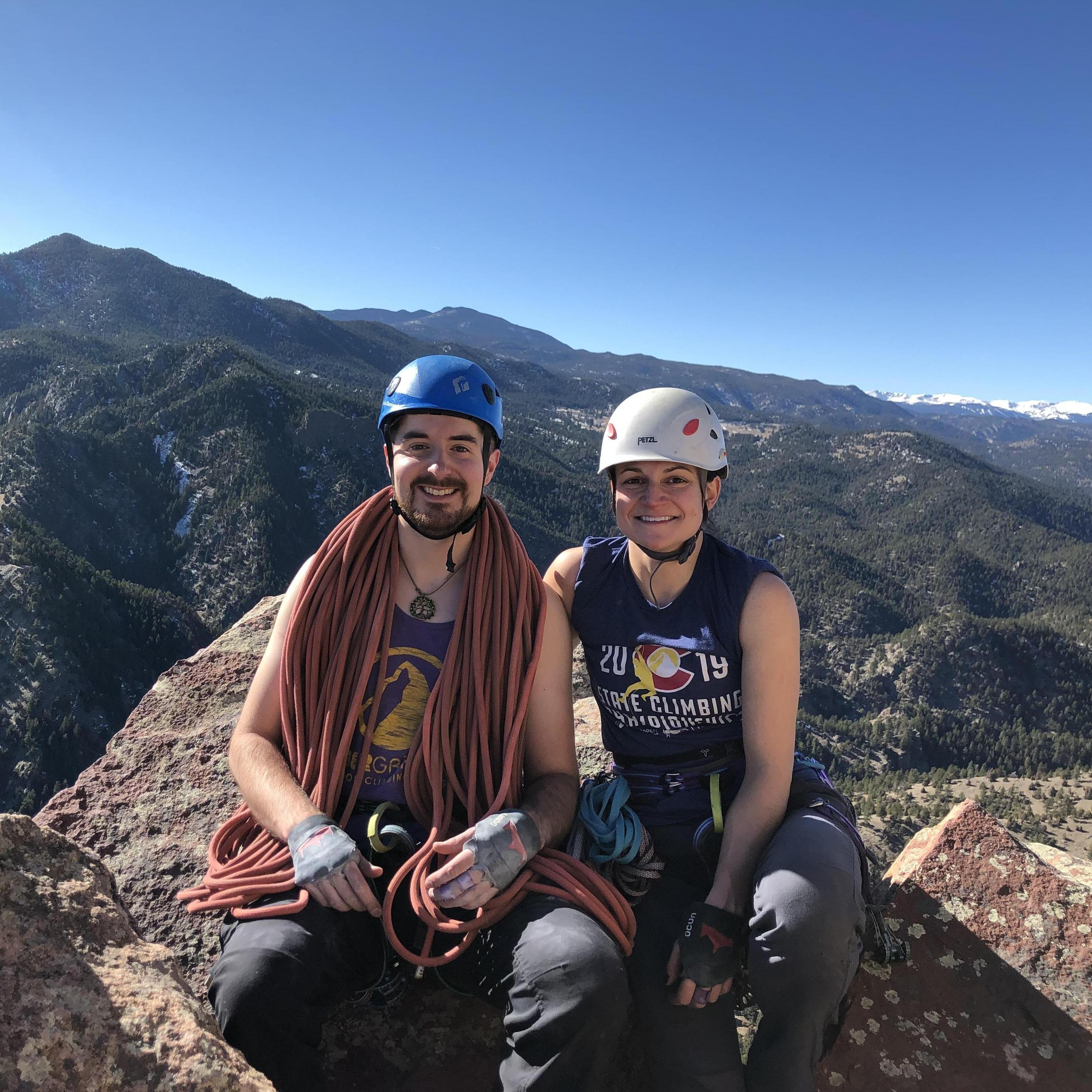 Smiles at the top of Gambit!