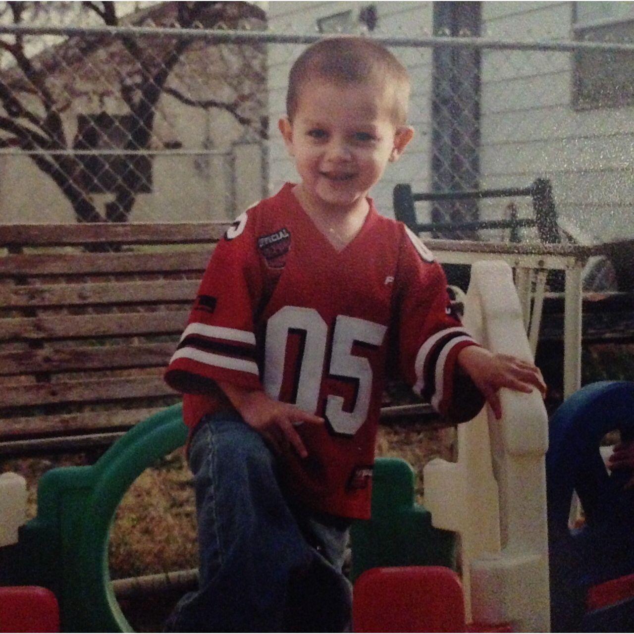 Joeray has clearly been a football fan his entire life!