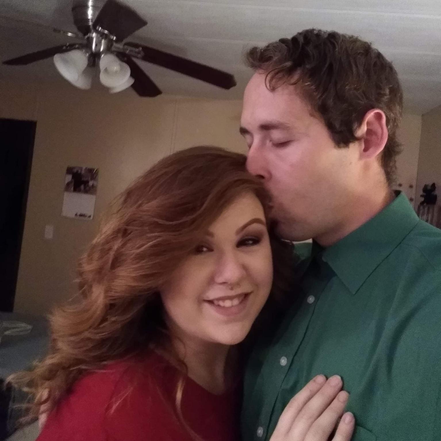 On our way to take our first Christmas Pictures as a family.