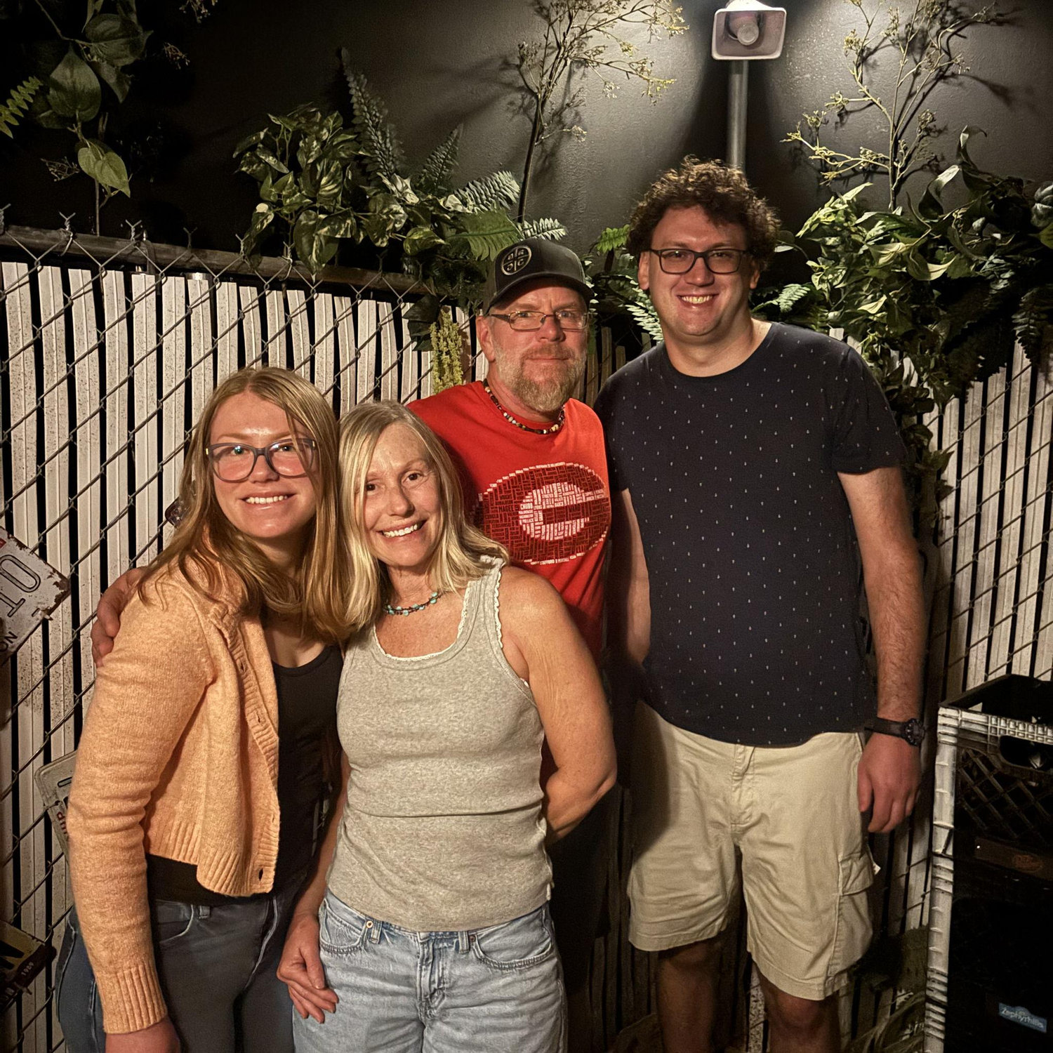Taken just after we completed an escape room