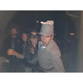Cat Woman & Inspector Gadget - Halloween 2013