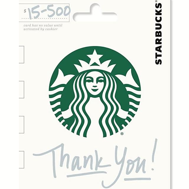 Starbucks Gift Card