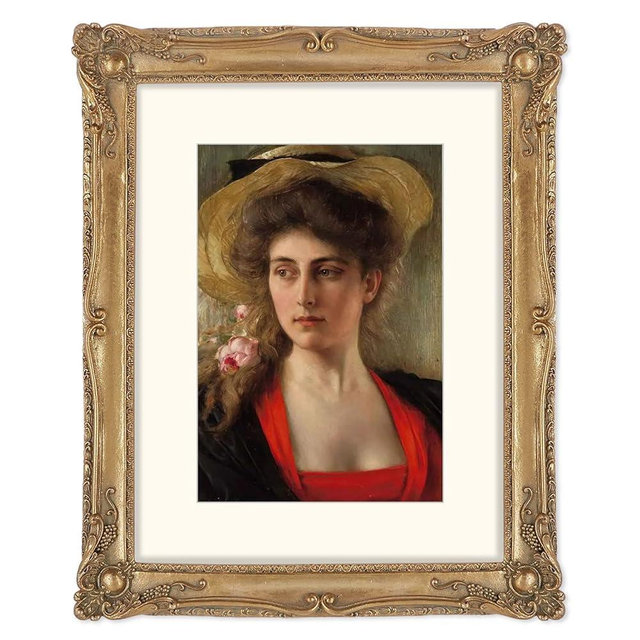 iAmoy 11x14 Vintage Picture Frames 8x10 Photo with Mat Picture Frames Gold Photo Frame for Home Decor
