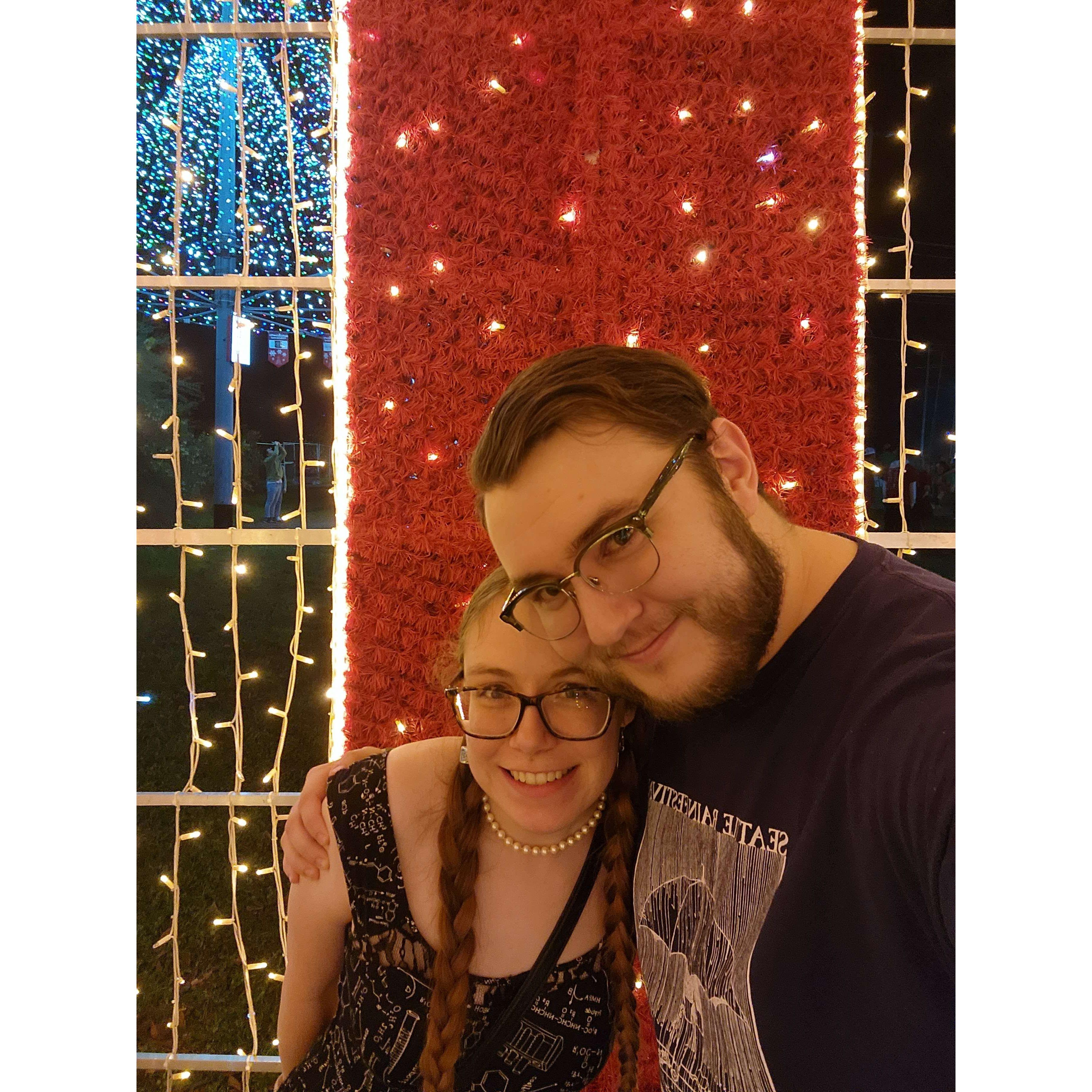 We got to spend Christmas together for the first time in 2022