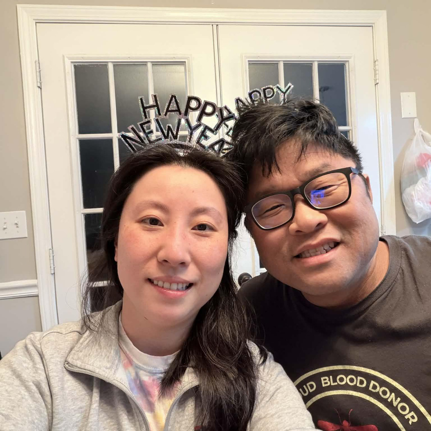 Celebrating New Year with TJ