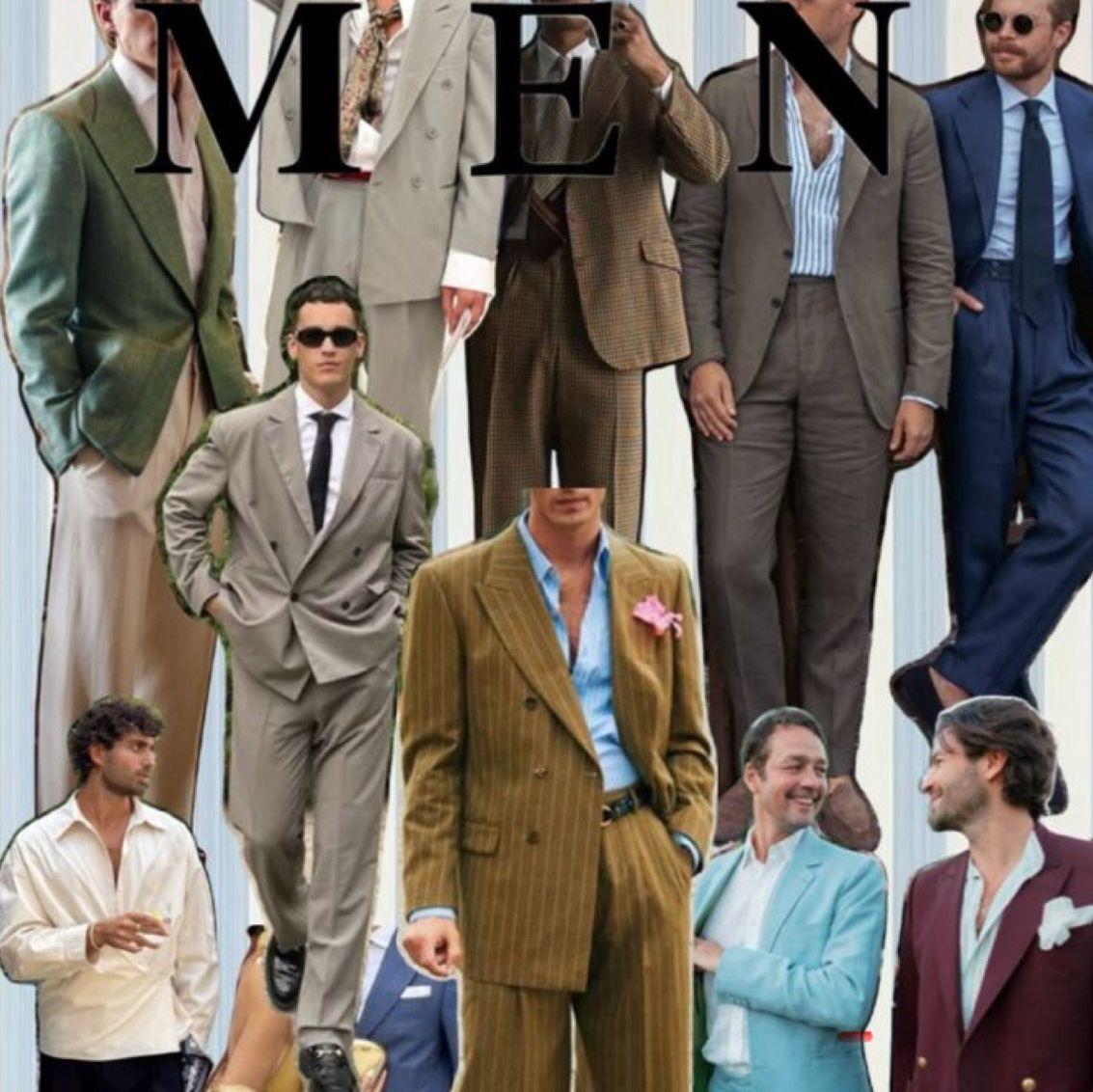 Men color pallete