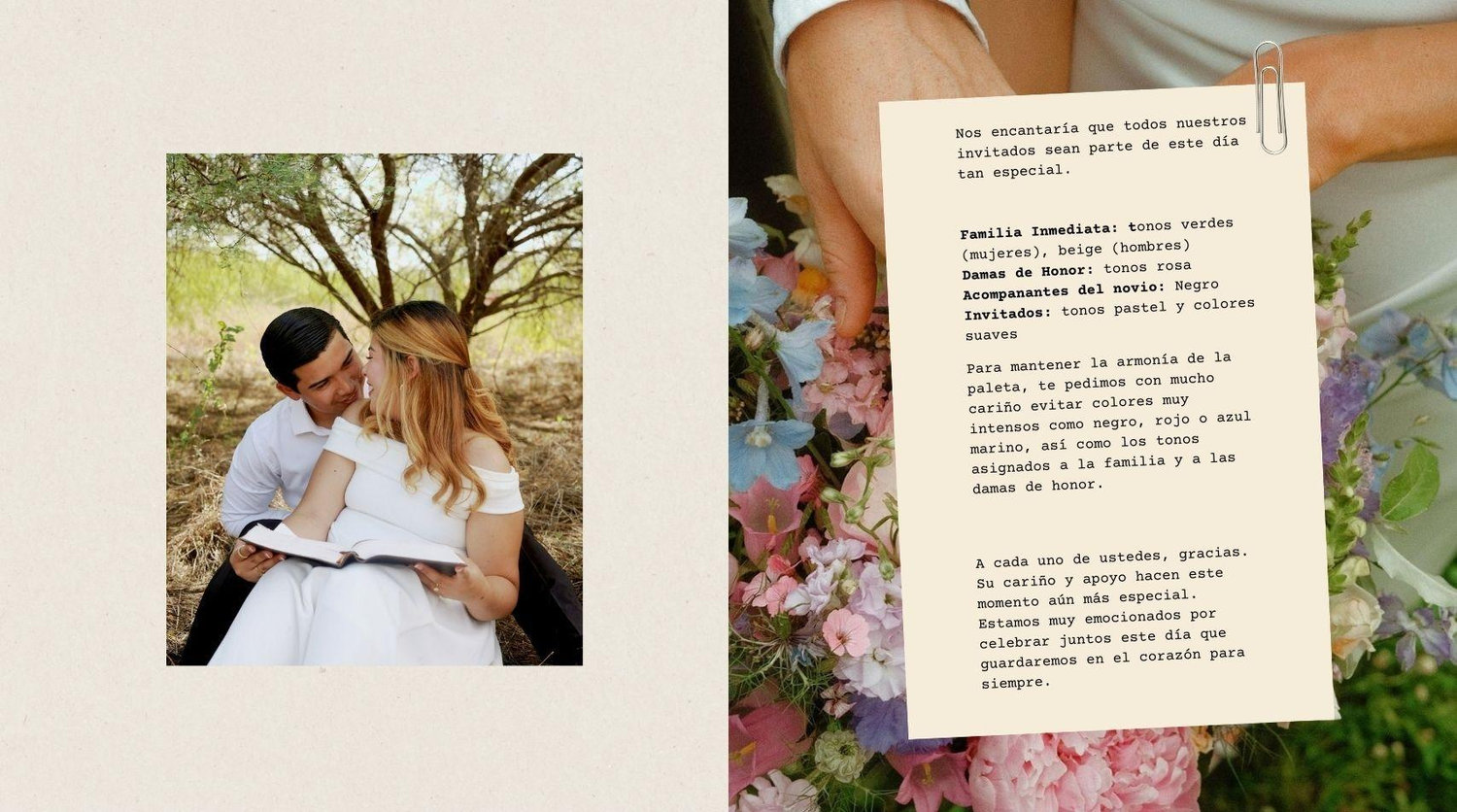 The Wedding Website of Valeria Solis and Santiago Perez