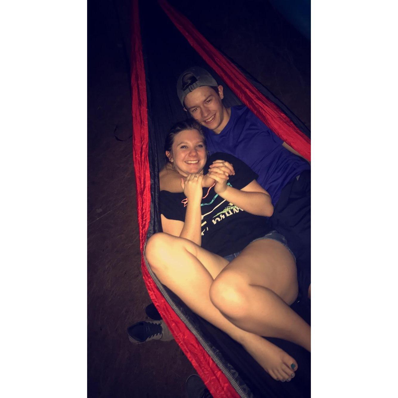 Favorite hobby: hammocking