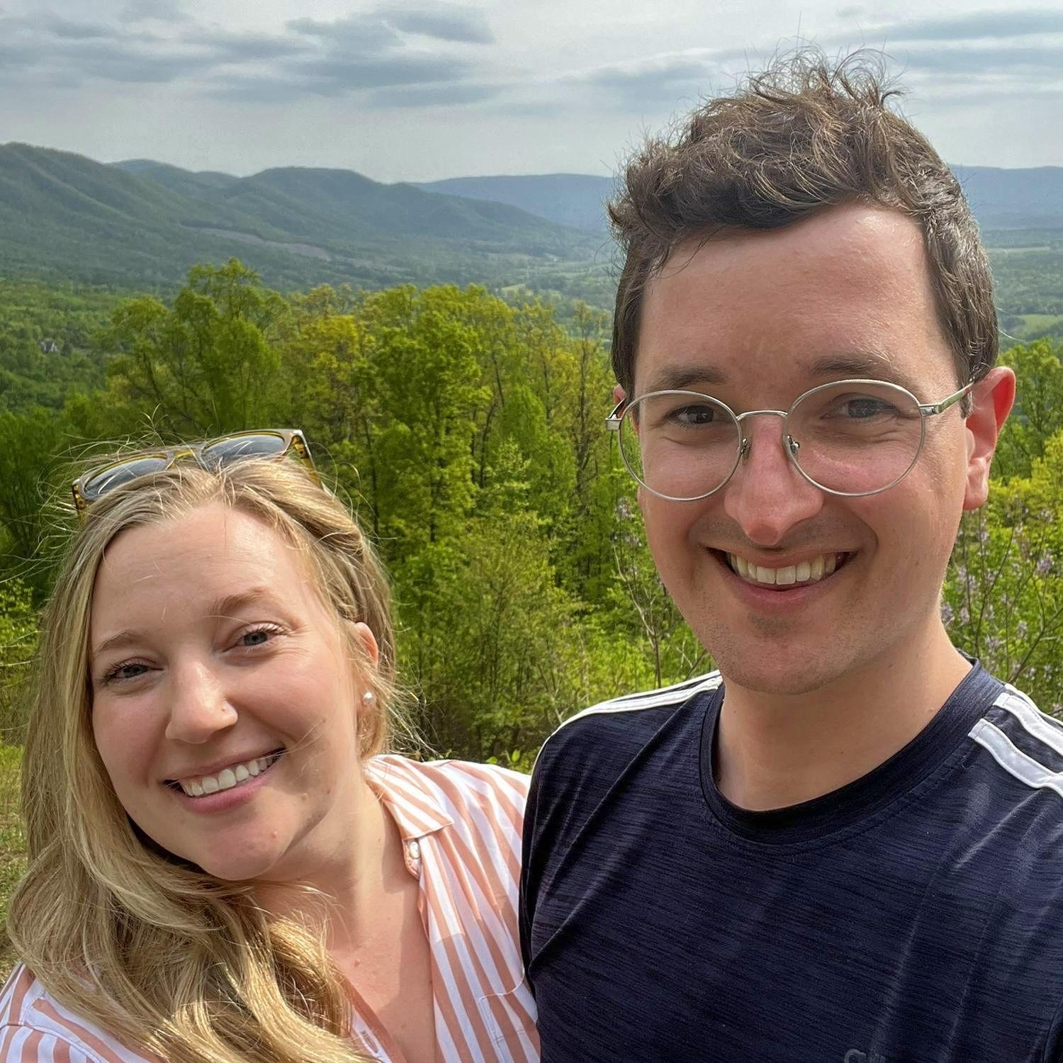 5 hours into a 17-hour road trip through the Blue Ridge Parkway, April 2024