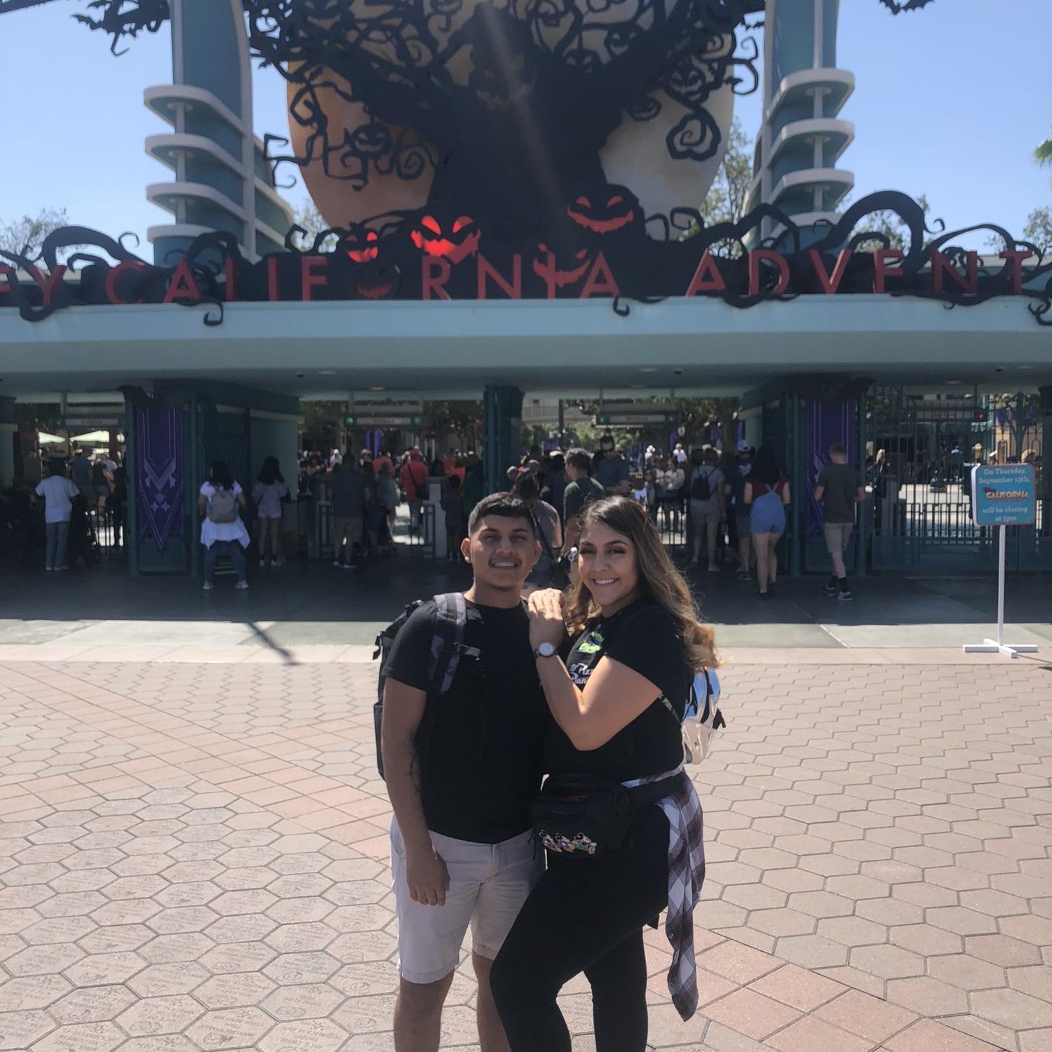 First Disney trip together