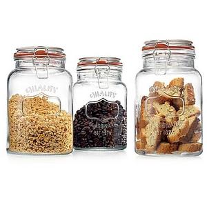 Home Essentials & Beyond - Home Essentials Cannisters (Set of 3)
