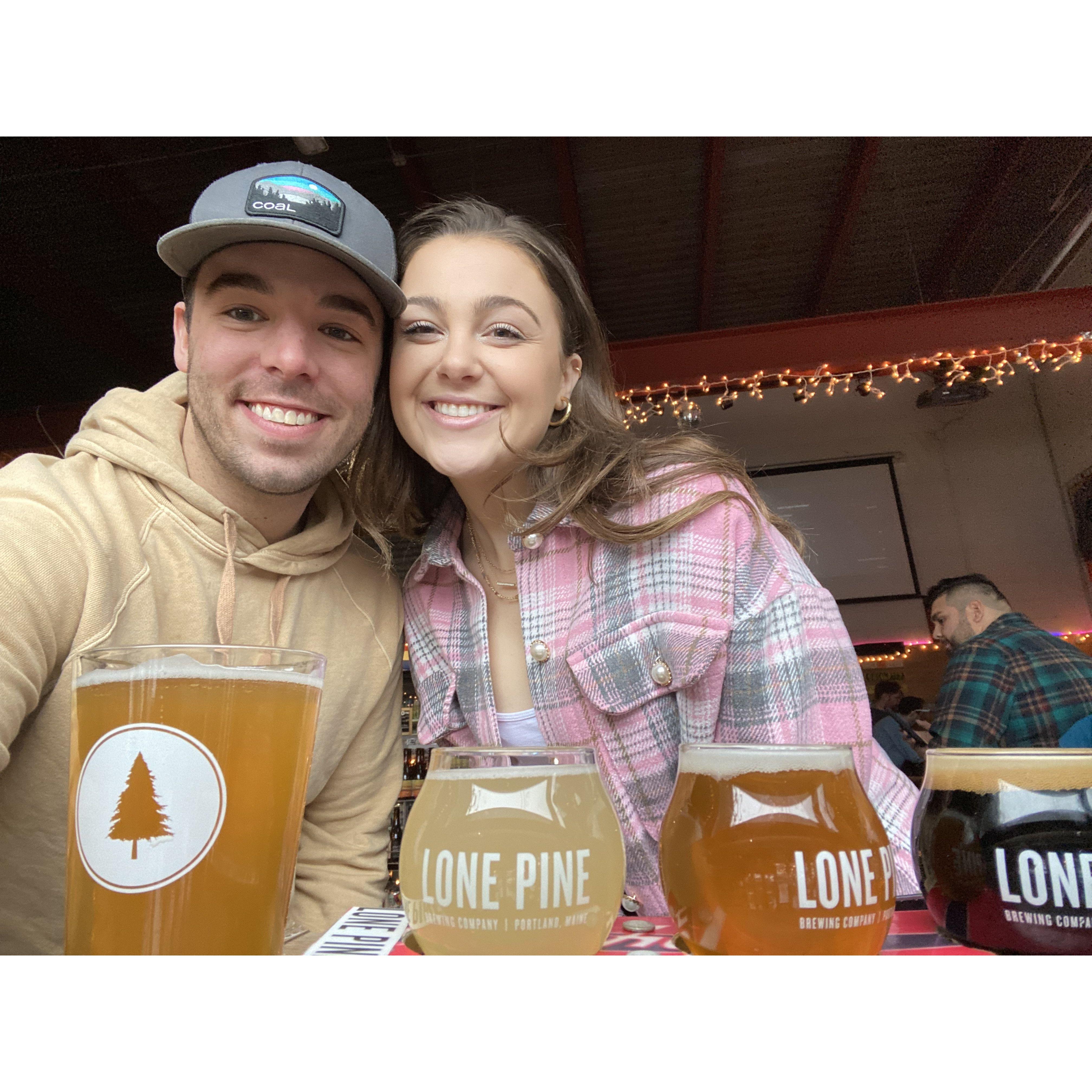 Our first trip together!- Portland Maine
