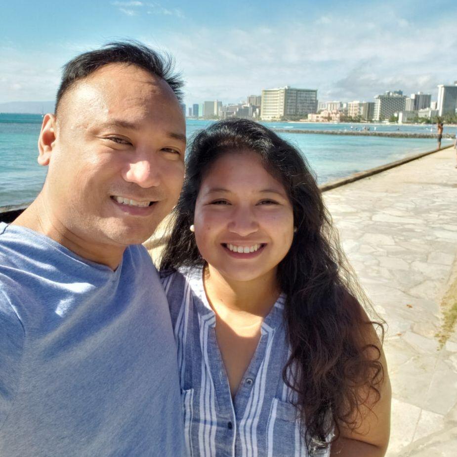 We revisited Queen's Beach where he proposed. February 2019.