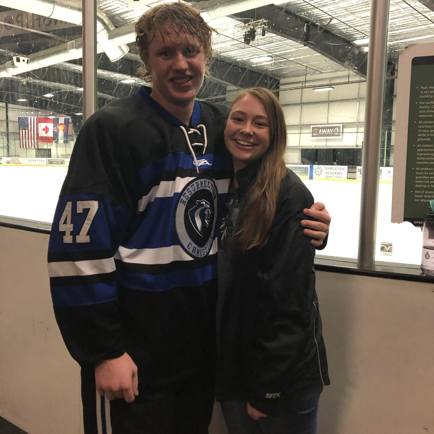 Ope more hockey. Can you tell we like hockey?