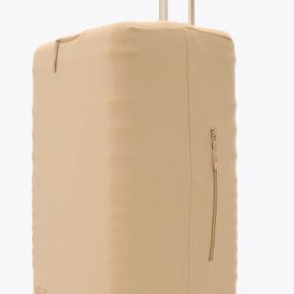 The Large Check-In Luggage Cover - Beige