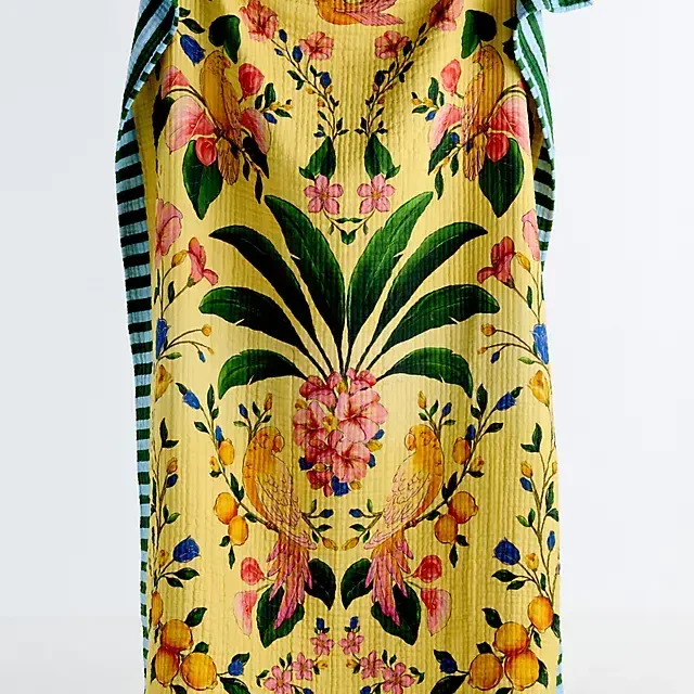 Farm Rio x Anthropologie Cotton Printed Throw