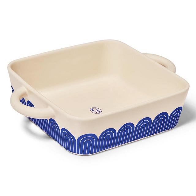 Great Jones Little Hottie Blueberry | 8x8 Ceramic Baker | Oven-Safe to 500°F | Dishwasher, Freezer & Microwave-Friendly | Portable & Space-Saving | Perfect for Small Batches, Baking & Roasting