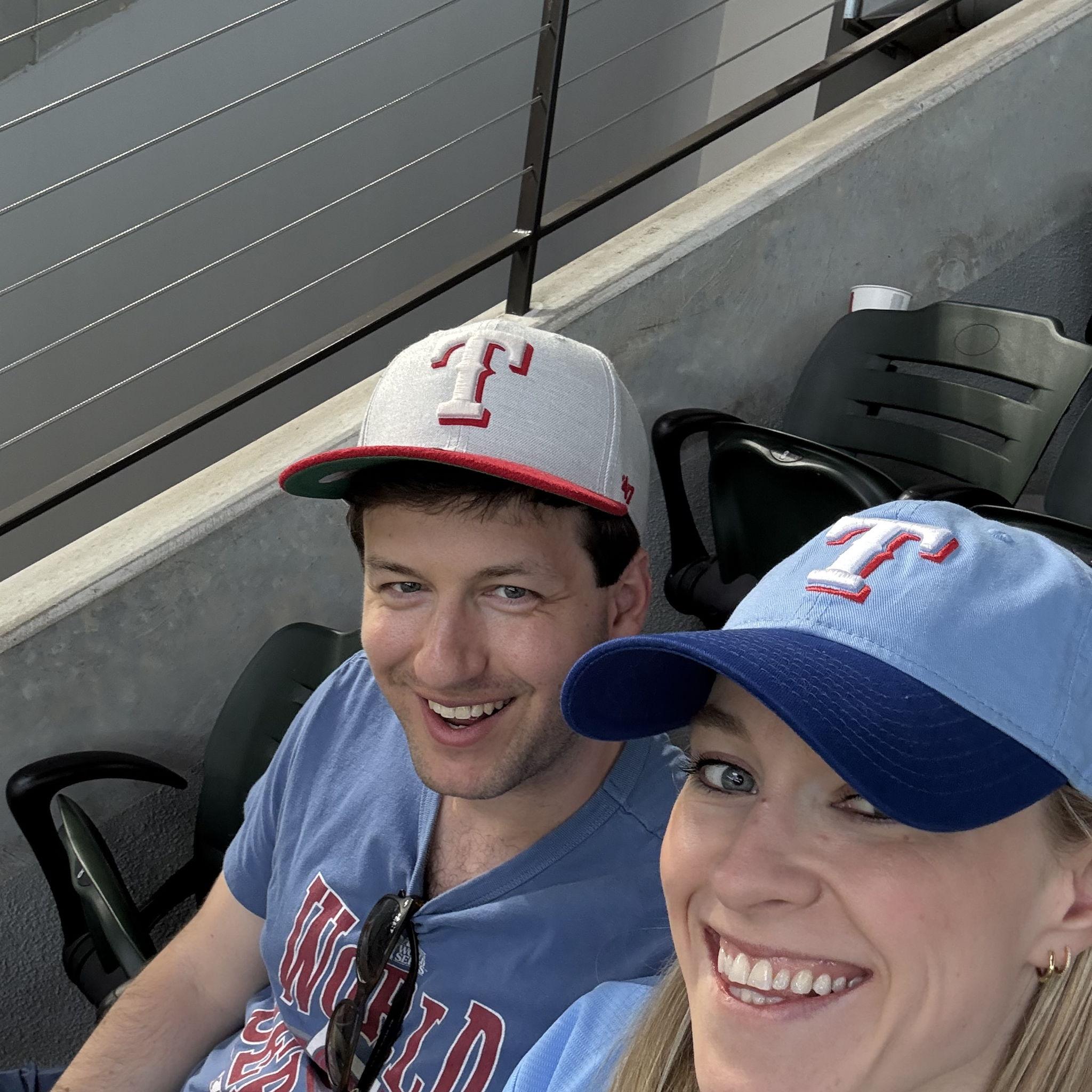 First sporting event together
