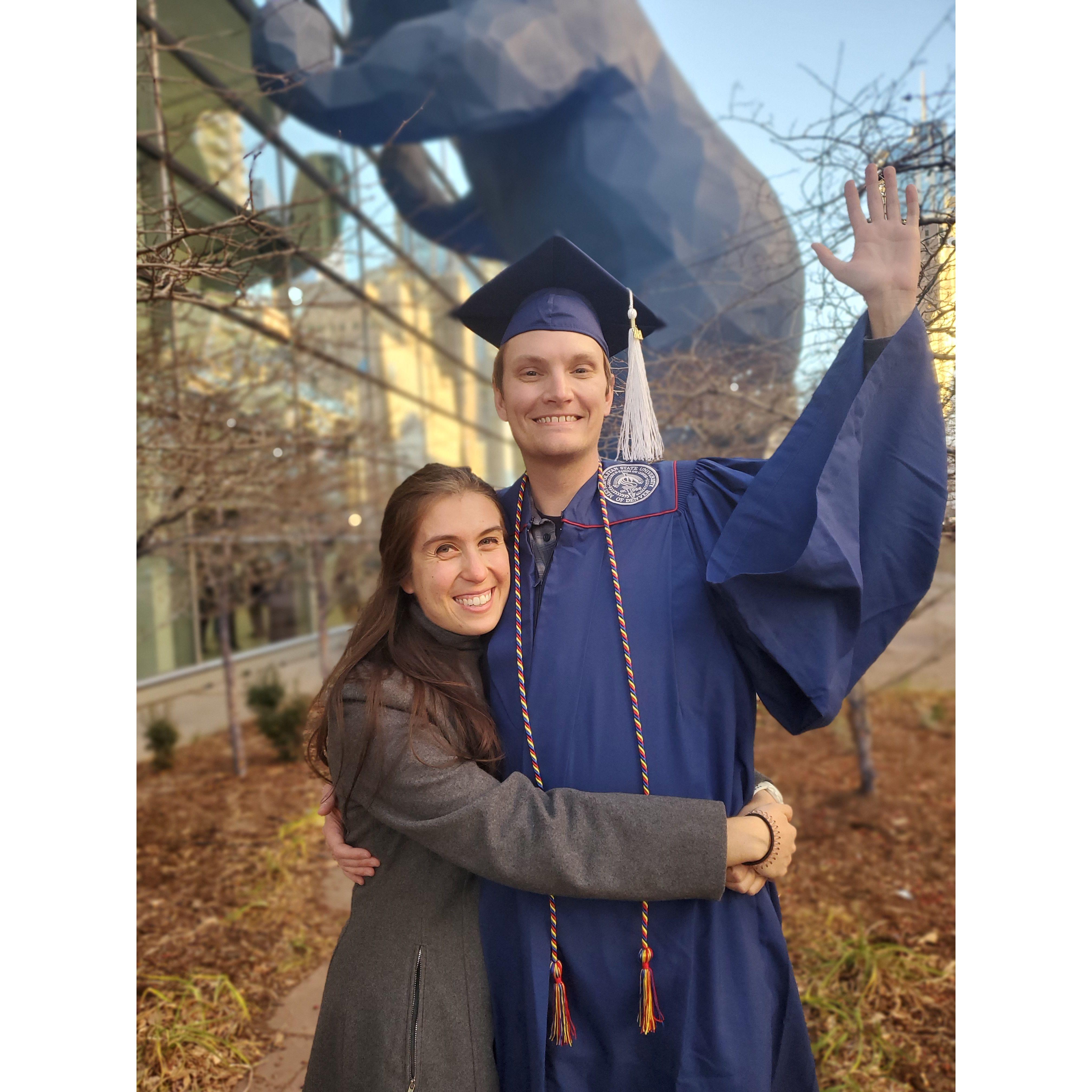 A huge accomplishment 🎓