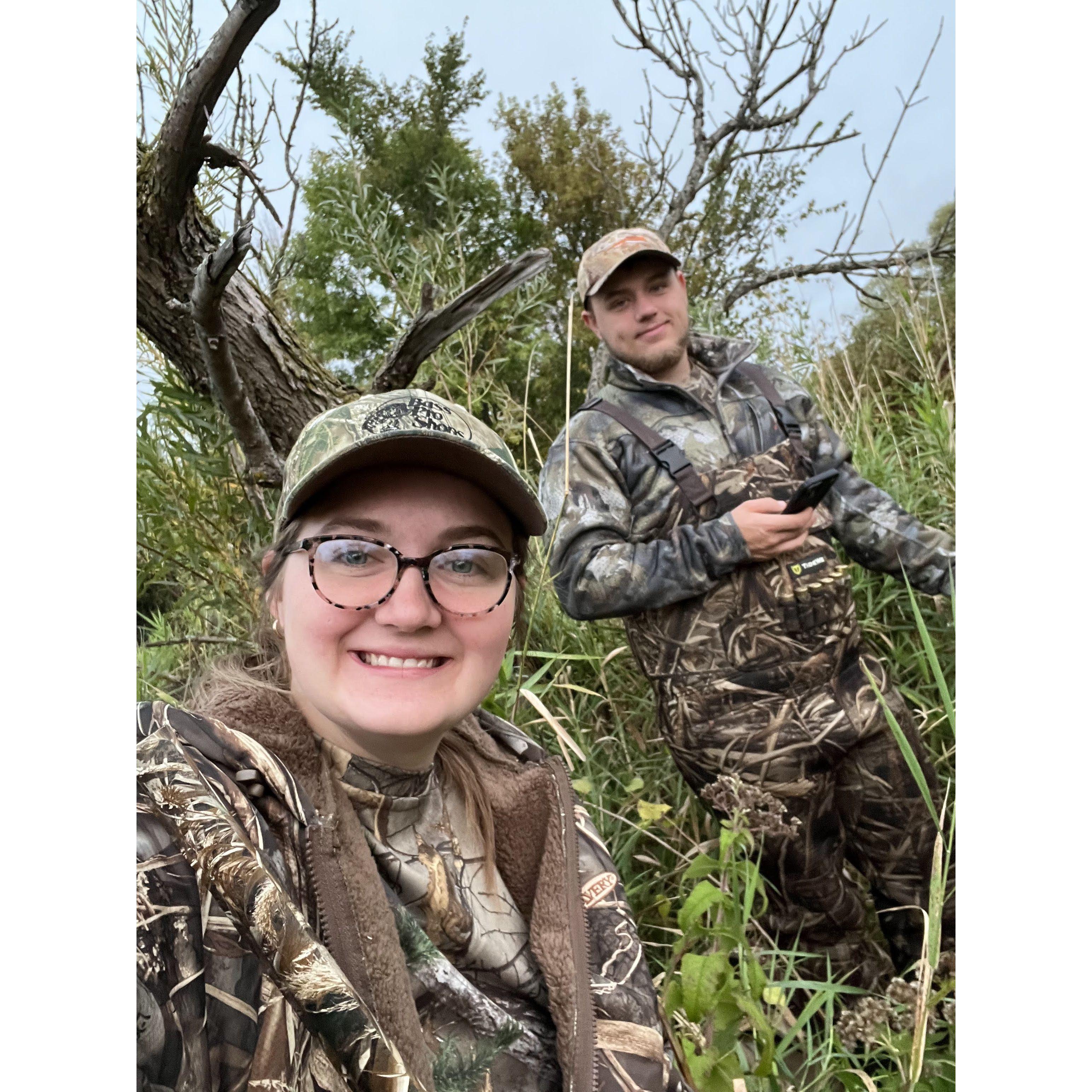 Duck hunting together Fall 2023!