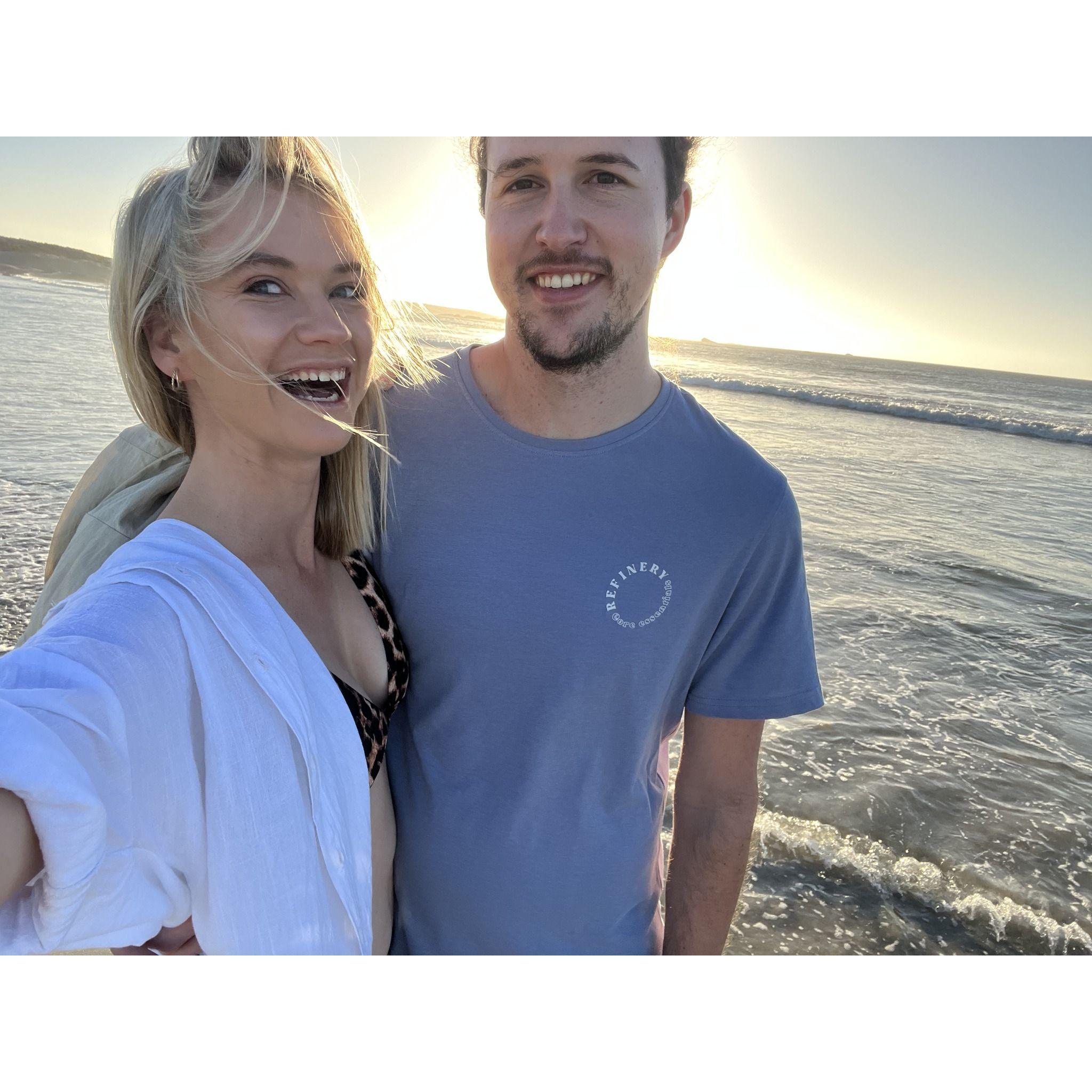 "Together, we’ve discovered the magic of everyday moments and the thrill of new adventures." Making the most of long distance with weekends away. Paternoster, South Africa