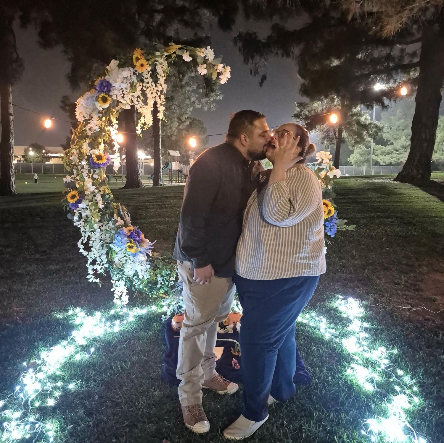 The night we became engaged