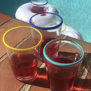 Color Pop Juice Glass, Set of 4