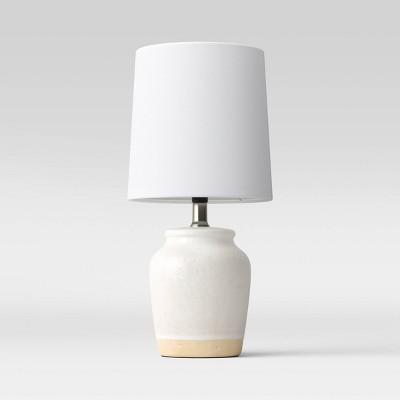 Textural Ceramic Mini Lamp - Threshold, Set of 2